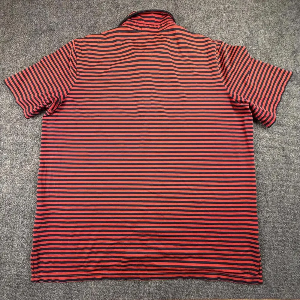 RLX Ralph Lauren‎ Men's Striped Polo Shirt XL #1131
